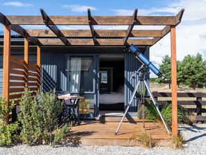 Terrace/patio - Stargazer Cabin luxe studio nr Clyde inc breakfast (Alexandra)