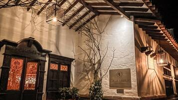 Front of property - evening/night