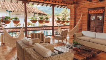 Lobby sitting area