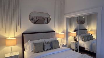 2 slaapkamers, een strijkplank/strijkijzer, wifi, beddengoed
