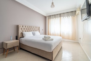 2 Schlafzimmer, Zimmersafe, Bügeleisen/Bügelbrett, Reisekinderbett