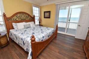 7 bedrooms, iron/ironing board, WiFi, bed sheets - Southern Elegance - Oceanfront in Garden City Beach (Garden City Beach)