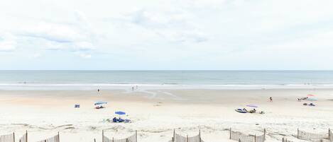On the beach