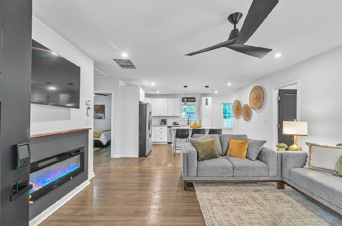 Cozy 3-bedroom house in enchanting Atlanta with WiFi, AC