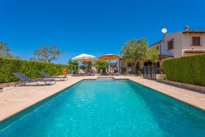 Pool - ELS XIPRERS - Beautiful country house with private pool and WiFi (Porreres)