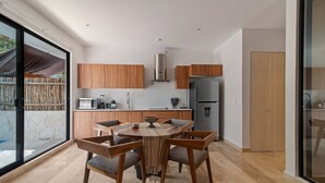 Leilighet, 1 soverom, privat basseng, bassengutsikt | Oppholdsområde