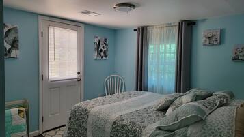 2 chambres, fer et planche Ă repasser, Wi-Fi gratuit, draps fournis