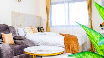 1 soveværelse, strygejern/strygebræt, Wi-Fi, sengetøj