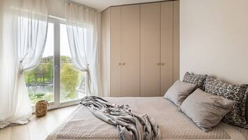 1 makuuhuone, silitysrauta/-lauta, ilmainen Wi-Fi, vuodevaatteet