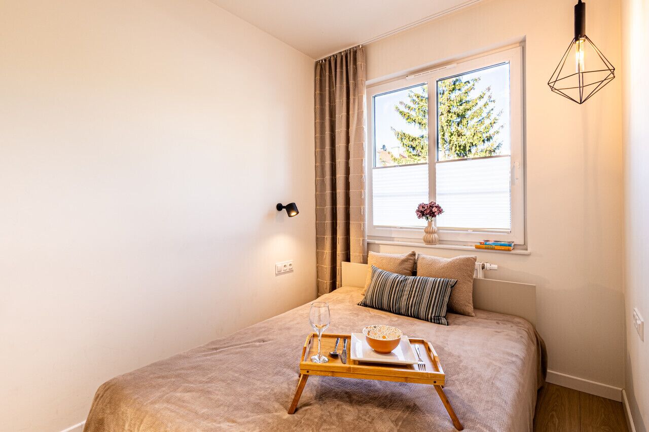 1 Schlafzimmer, Bügeleisen/Bügelbrett, kostenloses WLAN, Bettwäsche