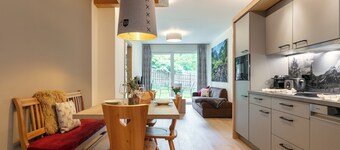 Cosy apartment with a sauna and spacious terrace