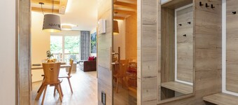 Great apartment stay with a sauna and a balcony