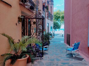 Terrace/patio - Maison de pêcheur, Collioure, 25 m à la plage de Port d'Avall (Collioure)