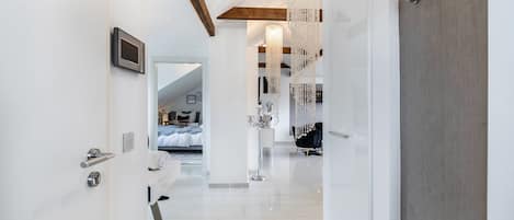 1 chambre, fer et planche Ă repasser, Wi-Fi gratuit, draps fournis