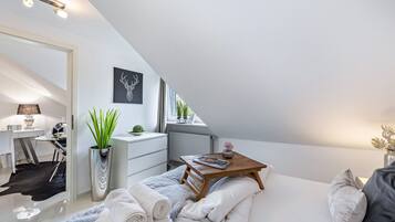 1 Schlafzimmer, Bügeleisen/Bügelbrett, kostenloses WLAN, Bettwäsche
