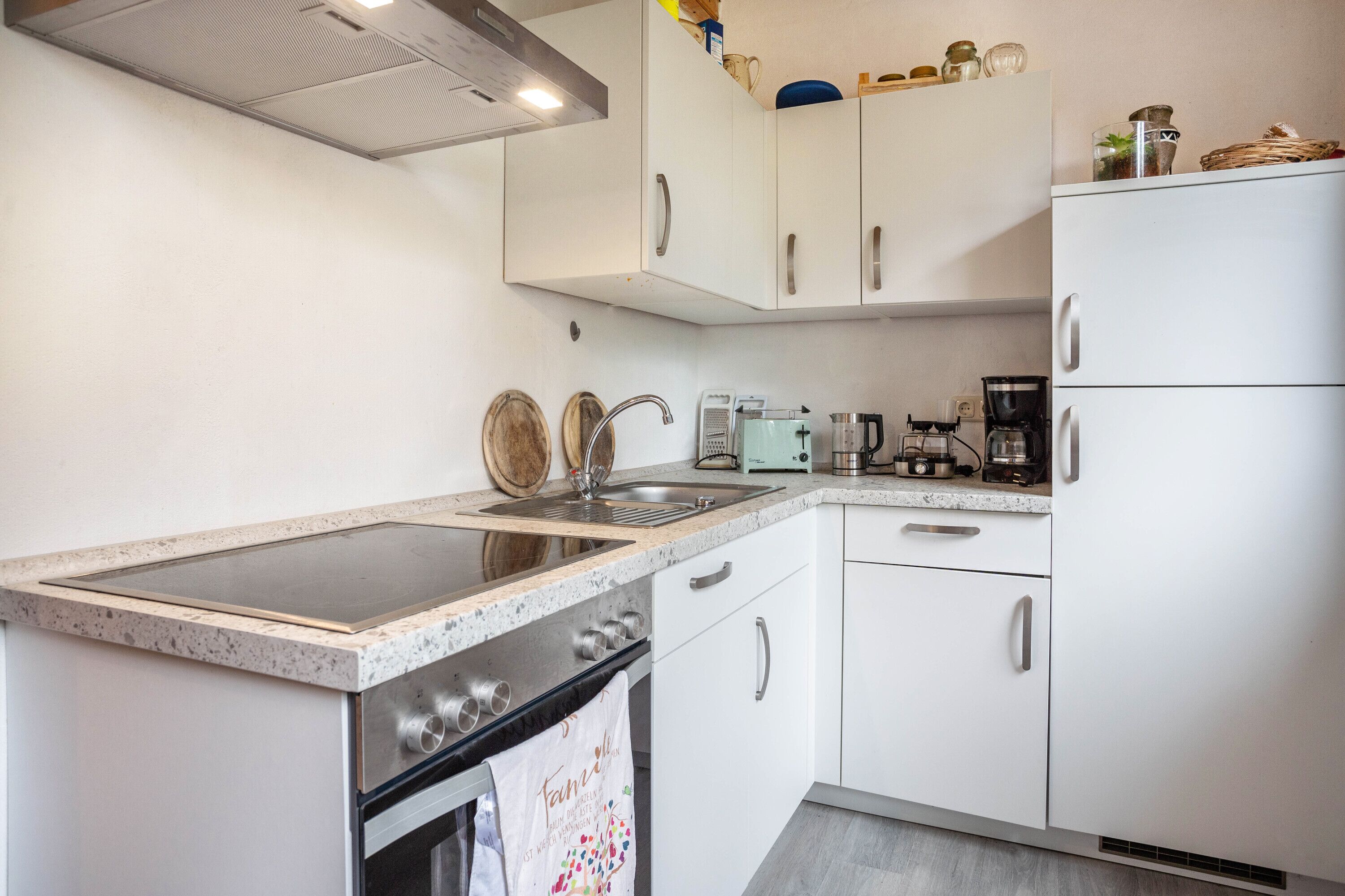 Frigorífic, forn, placa de cuina i rentaplats 