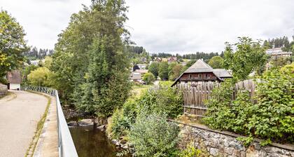 Appartement "Maisonette" avec vue sur la montagne, balcon et Wi-Fi