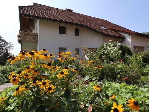 Apartment „Haus Doris“ mit Bergblick, Gemeinschaftsterrasse und WLAN