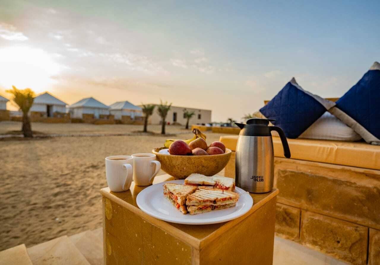 Overnatningsstedets facade