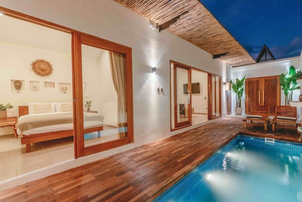Premium Villa, Pool View | Terrace/patio