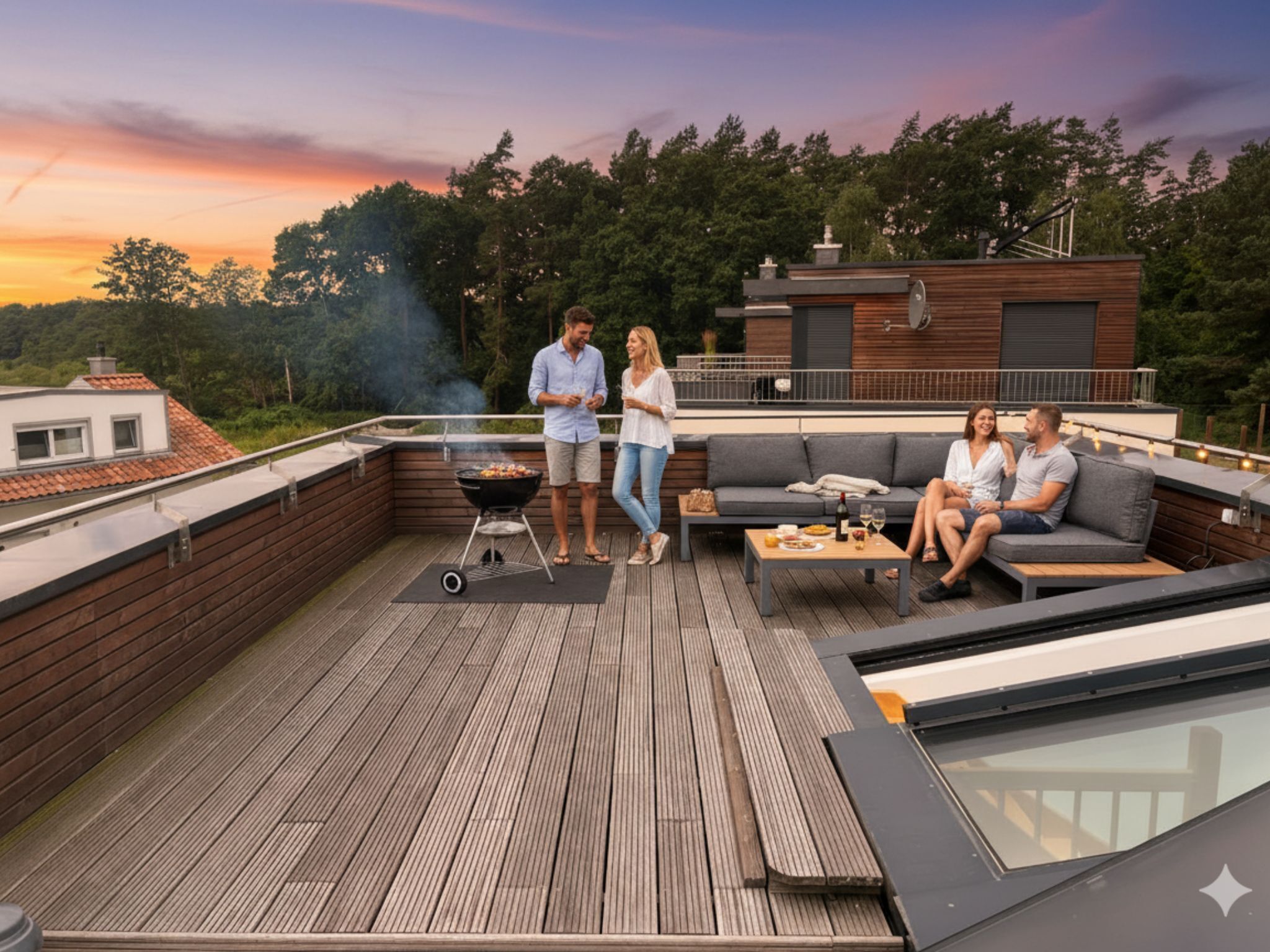 Dachterrasse