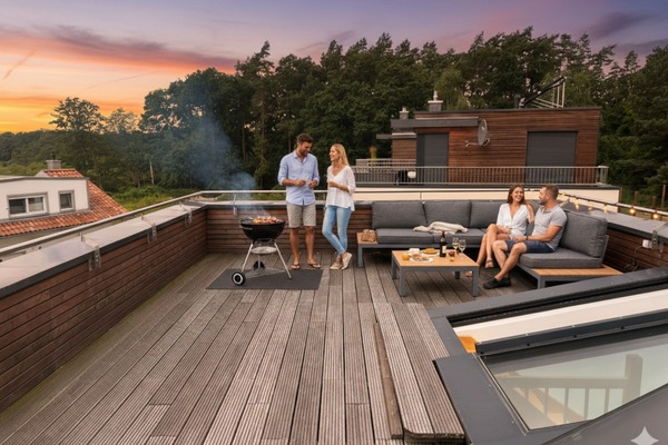 Dachterrasse