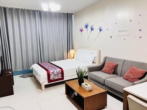 1 bedroom, WiFi, bed sheets