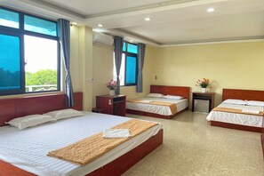 Family Shared Dormitory, Beach View | Minibar, free WiFi