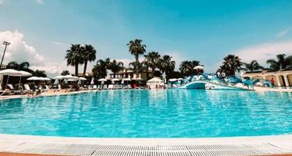 Entire Villa near Cefalú, in village with pool, spa and multipurpose fields