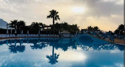 Entire villa near CefalĂș, in a village with pool, spa and multipurpose fields