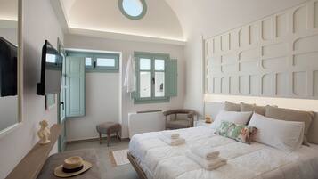 Villa Deluxe, vista a la ciudad | Ropa de cama hipoalergénica y decoración personalizada