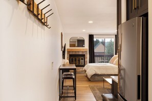Free WiFi, bed sheets, wheelchair access - Updated Studio Condo near Main Street!! Garage Parking!! (Frisco)