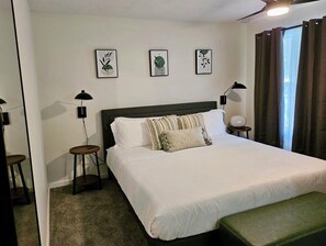 3 多间卧室、熨斗/熨衣板、WiFi、床单