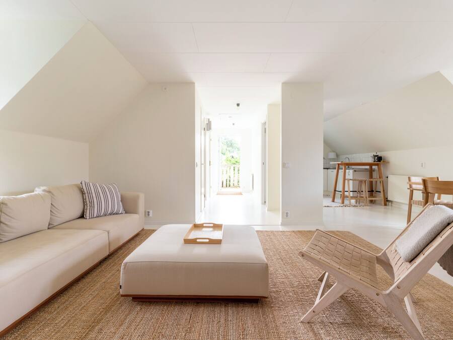 Apartment, 2 Bedrooms | Living area | 40-inch Smart TV with digital channels