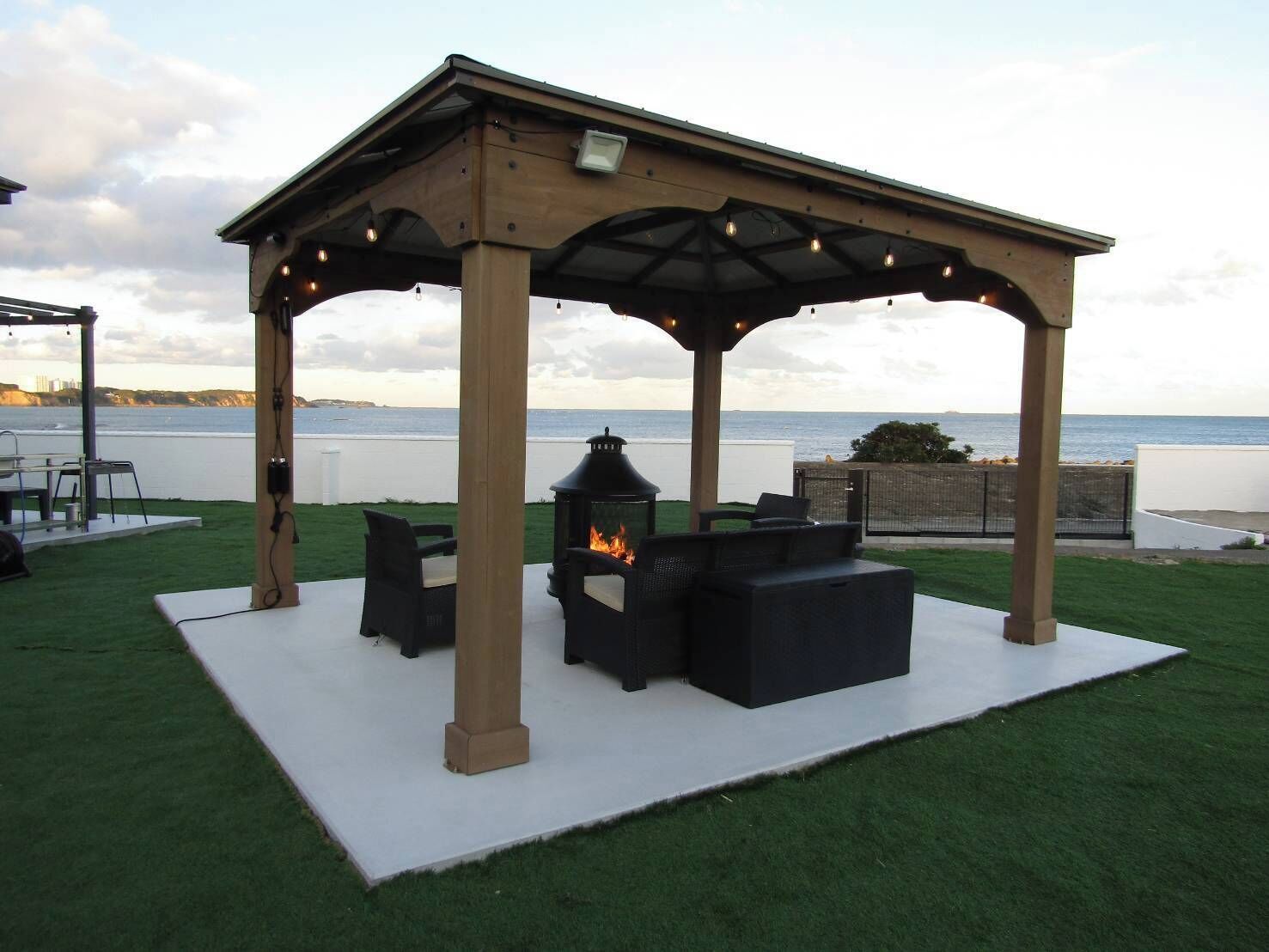 Aire de pique-nique/barbecue