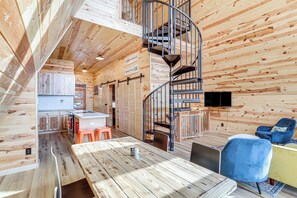 House (2 Bedrooms) | Interior - A-frame Hardy Cabin w/ Spring River Views! (Hardy)