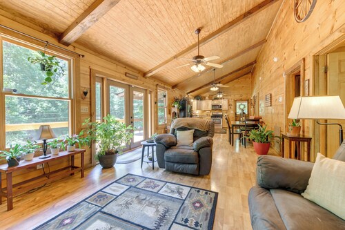 Secluded Cosby Cabin w/ Wraparound Deck