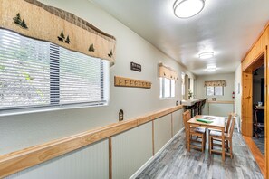 Dining - Long Barn Cabin w/ 2 Decks Near Skiing! (Long Barn)