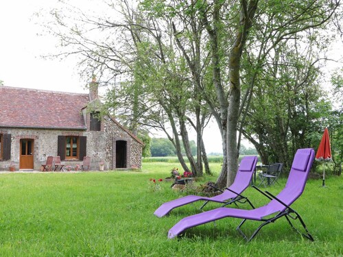 Authentic farmhouse in Perche Ornais with WIFI, perfect for remote work