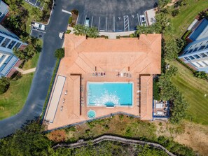 Una piscina riscaldata