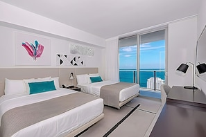 Room - Luxury 2 Br Oceanfront Balcony Beautiful Amenities (Hollywood)