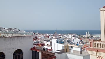 Blick von der Unterkunft