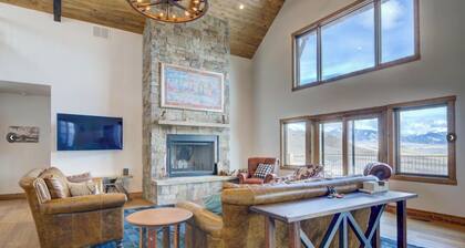 Spacious 5-bedroom cabin in McAllister with stunning views, very kid friendly!