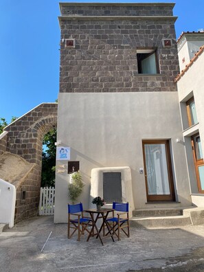 Fassade der Unterkunft