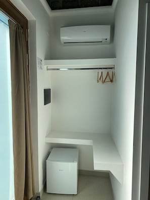 Premium bedding, pillow-top beds, minibar, desk