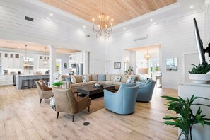 Smart TV, video games, DVD player, books