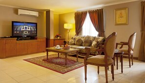 Living area - Olympic Hotel (Jakarta)