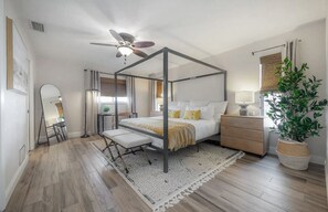 4 habitaciones, cuna de viaje, wifi y ropa de cama