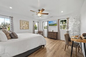 3 soverom, skrivebord, strykejern/-brett og wi-fi