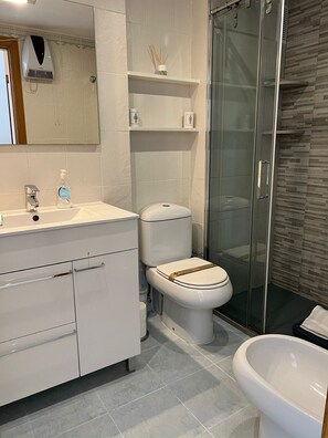 Dusche, Handtücher